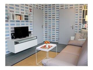 großer Flat-TV