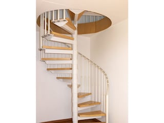Wendeltreppe zum Schlafbereich
