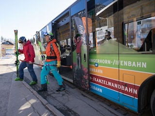 Skibus gratis für Skifahrer