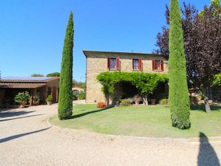 Ferienhaus Castiglion Fiorentino Außenaufnahme 2