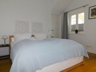 Schlafzimmer 2 mit Doppelbett