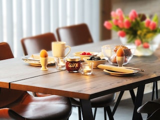 Ferienhaus Quern Wohnzimmer 20