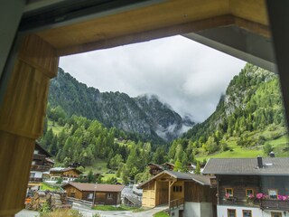 Blick aus dem Schlafzimmer