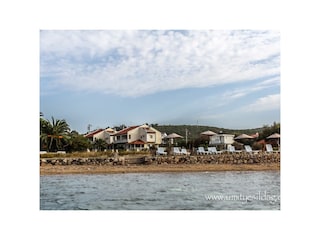 Strand und Villa