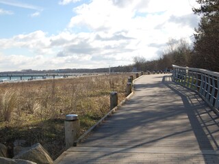 Der neue Dünensteg in Boltenhagen