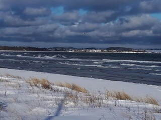 Die verschneite Ostsee