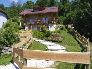 Garden with fence