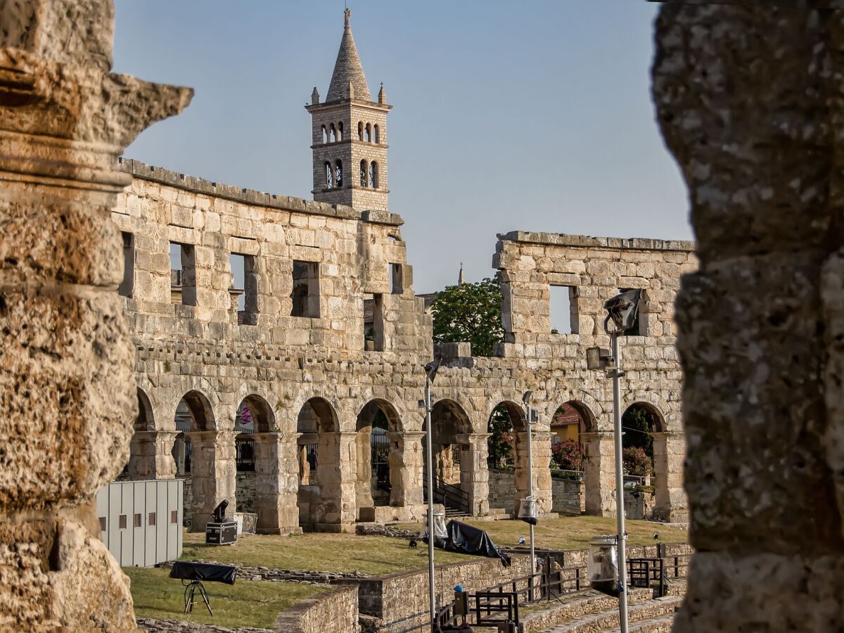 Das antike Amphitheater von Pula