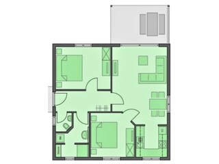 Casa de vacaciones Klein Wittensee Plano de planta 15