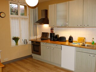 Wohnung im Erdgeschoss - Küche -