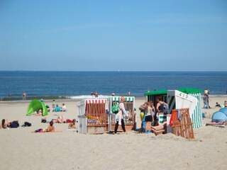 Buntes Strandleben