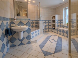 Badezimmer Ferienwohnung Zweisamkeit(NEU: Mittendrin)