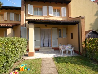 Ausgestatteter Garten