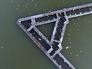 typischer Bau in den Comacchio-Tälern "Lavoriero"