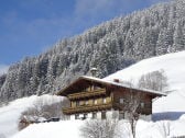 Unser Bauernhaus im Winter