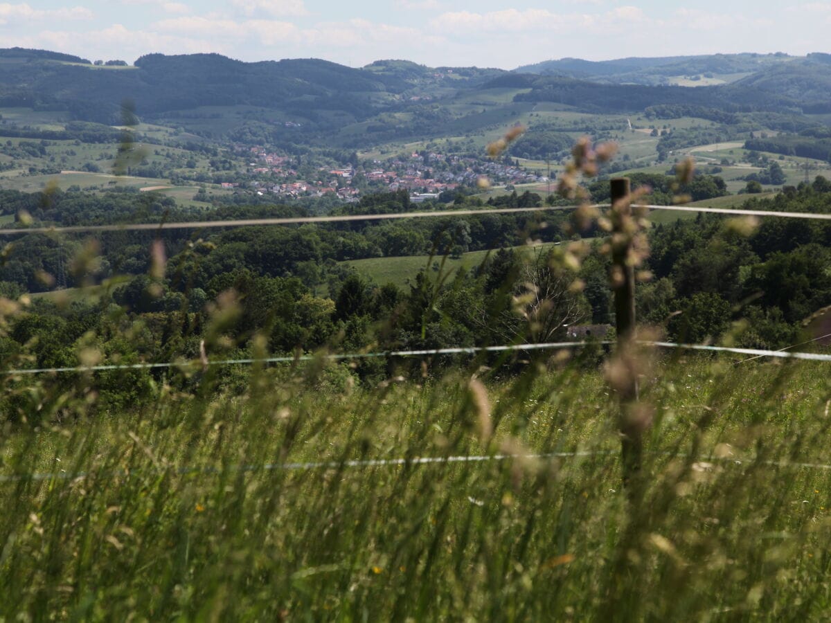 Blick über das Weschnitztal / Trommrücken