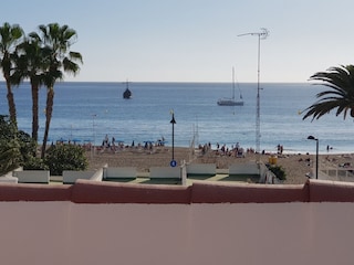 Strand las Vistas unmittelbar vor dem Appartement