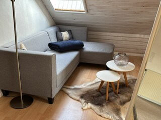 Schlafzimmer mit Ehebett