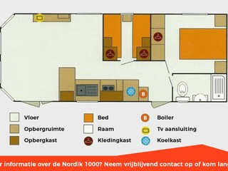 Chalet Serooskerke Pianta del piano 26