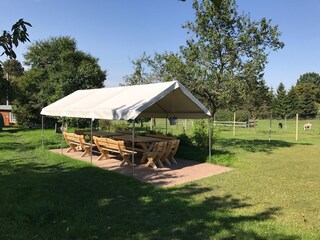 Blick zu den Alpis
