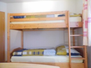 Stockbett im Schlafzimmer