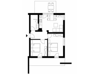 Vakantieappartement Unterburg - Klopeiner See Grondplan 17