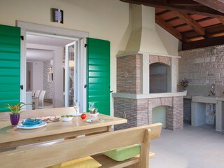 Maison de vacances Labin Enregistrement extérieur 9