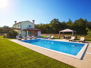 Maison de vacances Labin Enregistrement extérieur 3