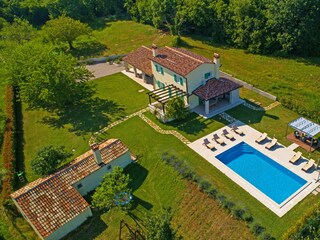 Maison de vacances Labin Enregistrement extérieur 1