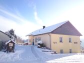 Ferienhaus im Winter