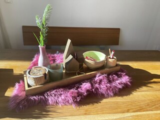 Dekoration im Wohn Esszimmer fewo-toewe.de