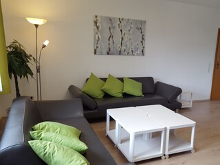 Fewo 1-8 Personen Wohnzimmer Ferienhof Günterfürst
