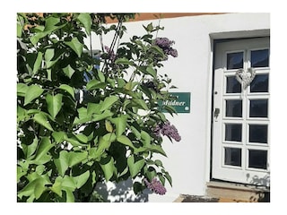 Eingangsbereich zum Ferienhaus Mildner