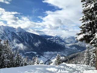 Blick von Hoch Oetz auf Sautens