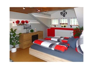 Schlafzimmer obere Ferienwohnung