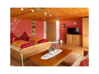 Schlafzimmer untere Ferienwohnung