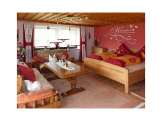 Schlafzimmer untere Ferienwohnung