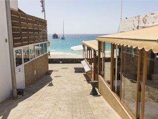Weg zum Strand vom Appartment