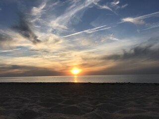 Abendsonne am Strand