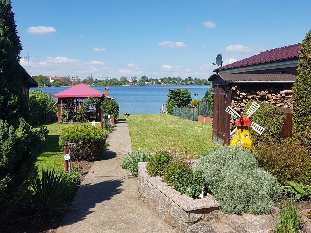 Blick  auf den Tiefwarensee