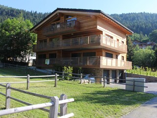 Apartamento de vacaciones Ovronnaz Grabación al aire libre 3