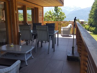 Apartamento de vacaciones Ovronnaz Grabación al aire libre 4