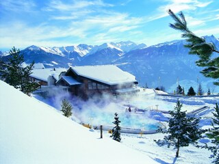 Apartamento de vacaciones Ovronnaz Entorno 36