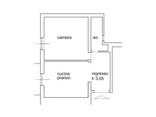 Appartamento per vacanze La Spezia Pianta del piano 40