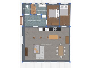 Casa de vacaciones Tetenbüll Plano de planta 26