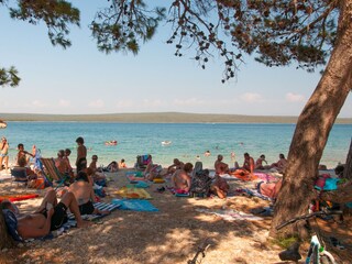 der Strand, kristallklares Meer
