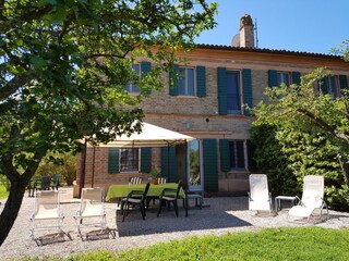 Apartamento de vacaciones Orciano di Pesaro Grabación al aire libre 5