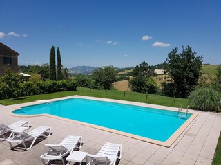 Apartamento de vacaciones Orciano di Pesaro Grabación al aire libre 10