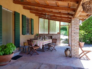 Apartamento de vacaciones Orciano di Pesaro Grabación al aire libre 9