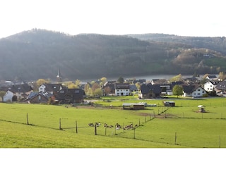 Landschaft oberhalb